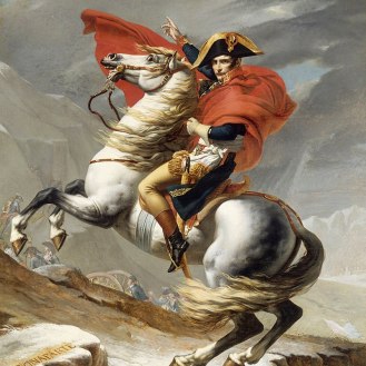 Napoleon Crossing the Alps, 1801, Jacques Louis David